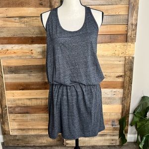 Spiritual Gangster Racerback Dress/Cover-up. Size L. Color Gray